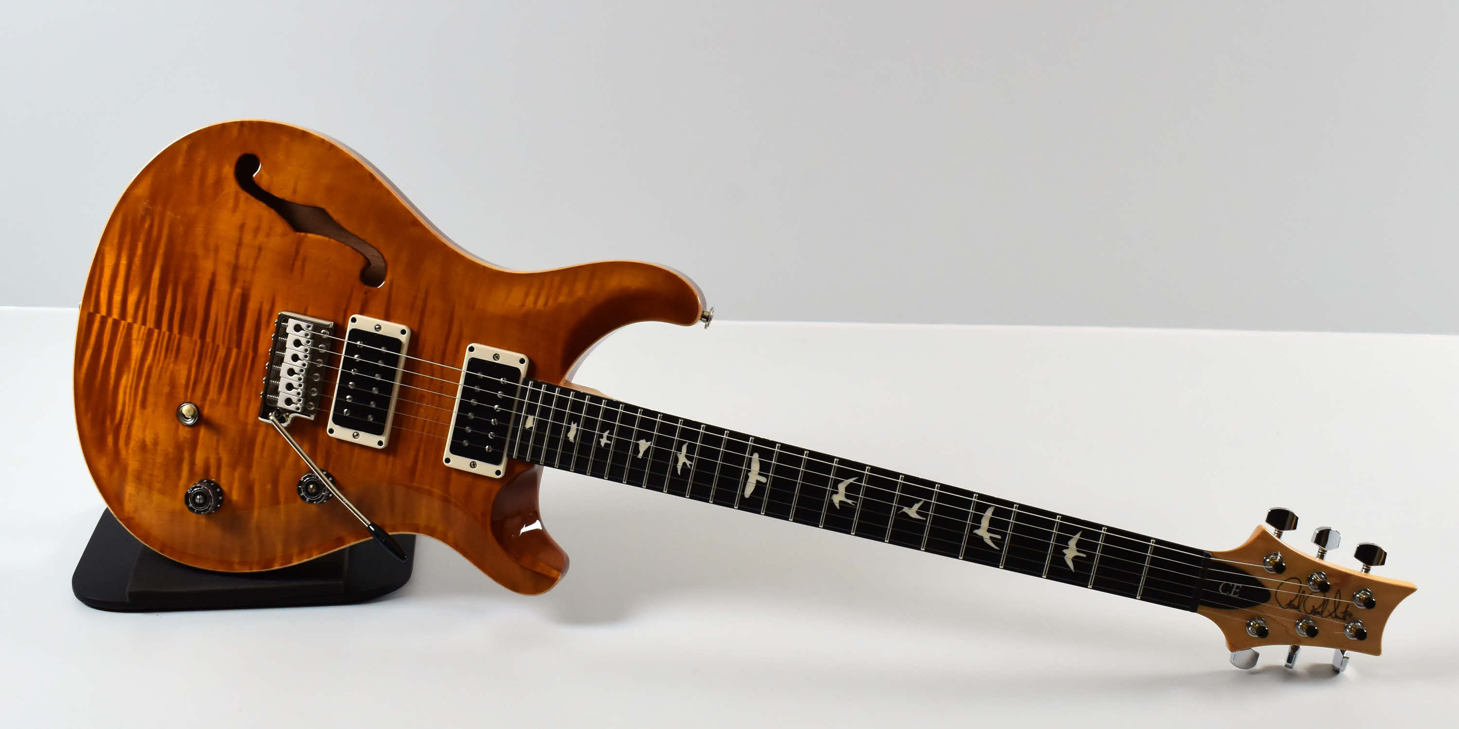 PRS CE Semi-Hollow Limited - Amber