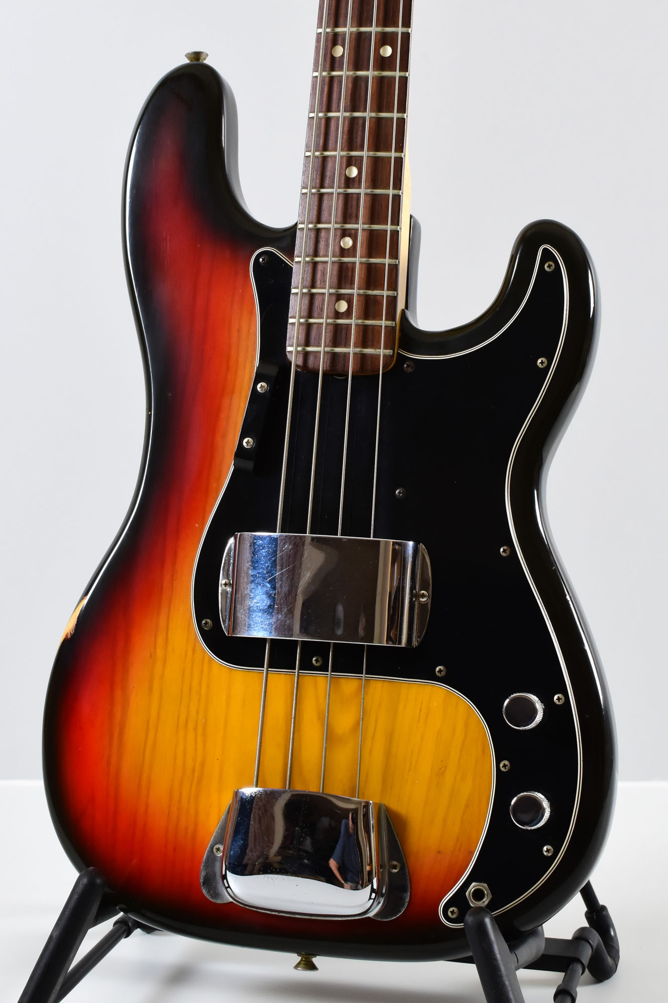 FOR SALE - Used Fender USA Presicion Bass (1976) - Sunburst
