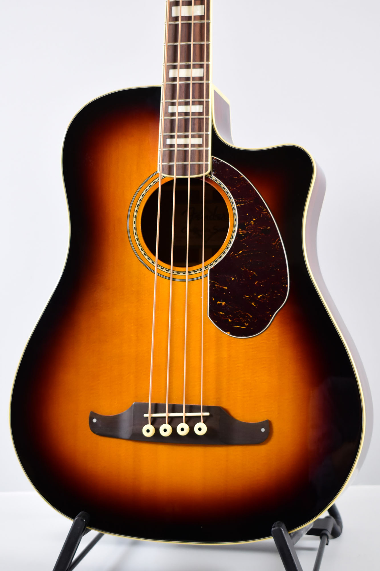 FOR SALE - Used Fender Kingman Acoustic Bass - Sunburst